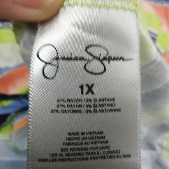 Jessica Simpson Maxi Skirt Sz. 1X - Picture 4 of 5